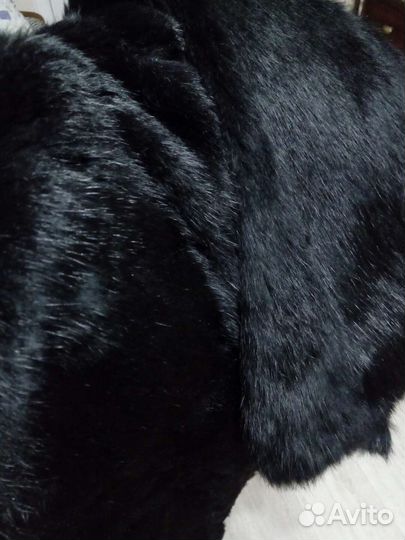 Подстежка для куртки или плаща из меха кролика