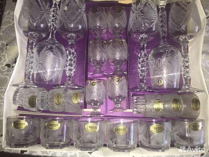 Хрустальные бокалы