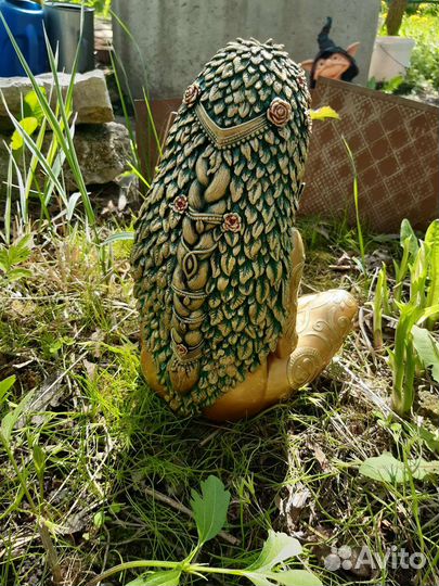 Мать Земля статуэтка из литьевого камня