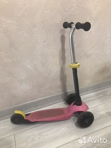 Самокат детский трехколесный бу
