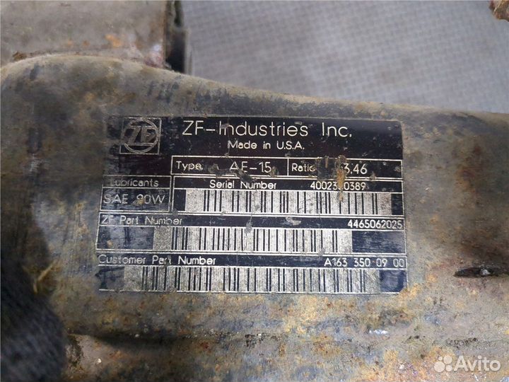 Балка подвески задняя Mercedes ML W163, 2000