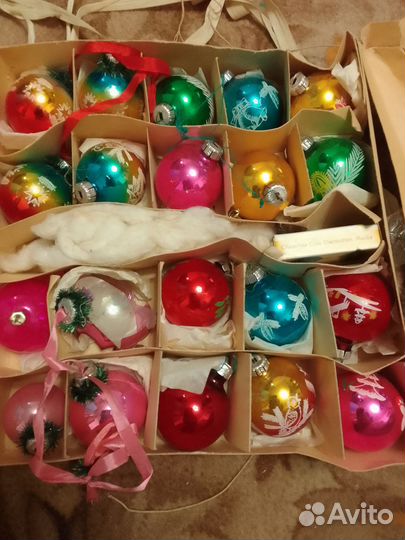 Елочные игрушки СССР