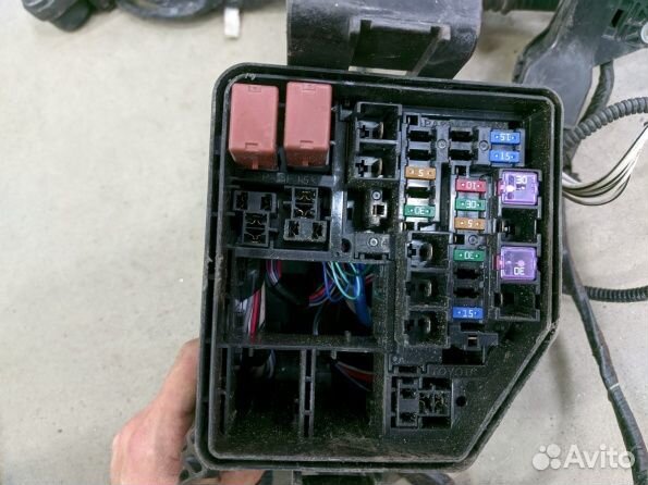 Toyota RAV-4 XA50 проводка подкапотная