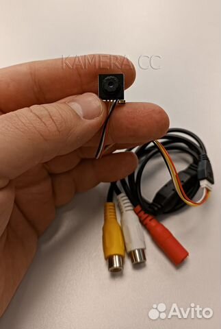 Аналоговая микрокамера KDM-6411 с микрофоном