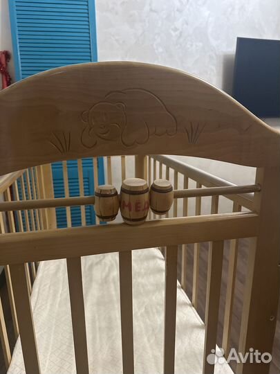 Детская кроватка для малыша новорожденного бу