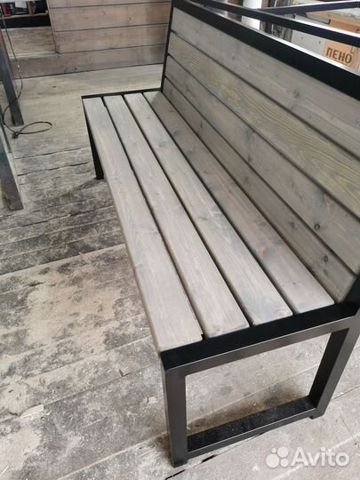 Скамейка лавочка садовая лофт
