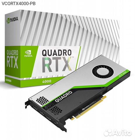 Видеокарта PNY nVidia Quadro RTX 4000 gddr6 8GB, V