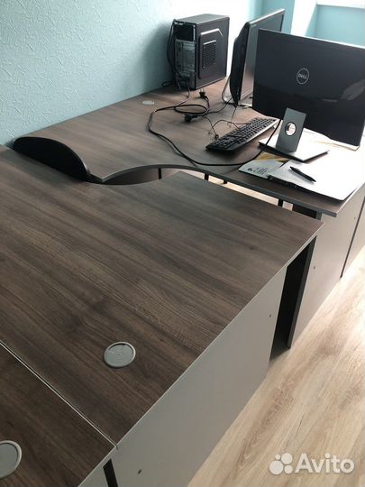 Стол офисный угловой бу