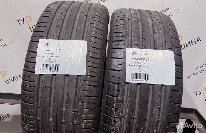 Continental ContiPremiumContact 5 225/55 R17 94Y