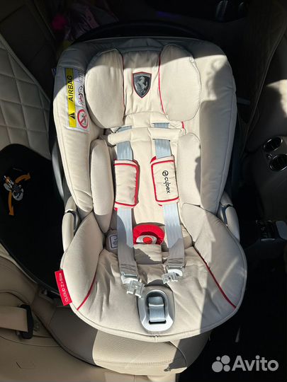 Автолюлька cybex cloud z с базой Ferrari