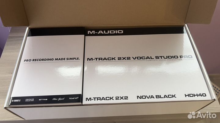 M-audio m-track 2x2 vocal studio pro