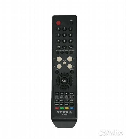 Пульт Supra RC5db/ RC7db оригинал