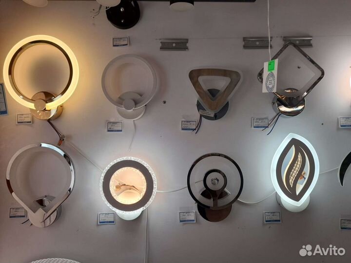 Новинки светодиодные LED люстры с RGB подсветкой