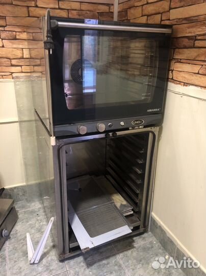 Печь конвекционная unox + расстоечный шкаф
