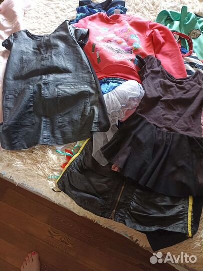 Детские вещи пакетом для девочки 110 116