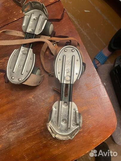 Коньки роликовые СССР