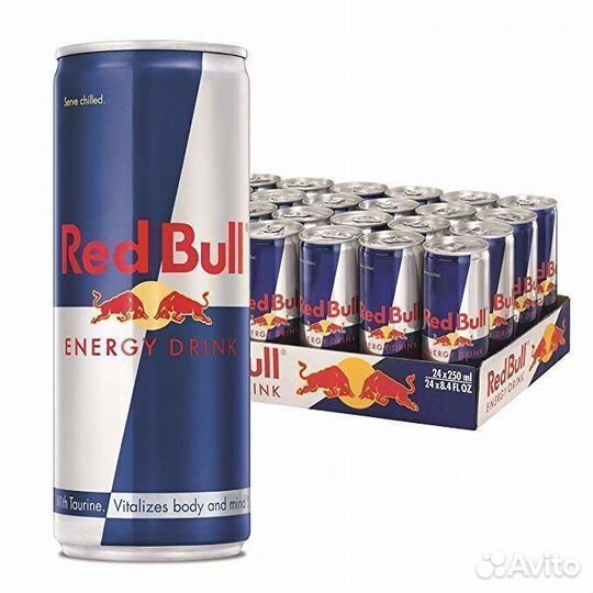 Опт - Энергетический напиток Red Bull 0,25л