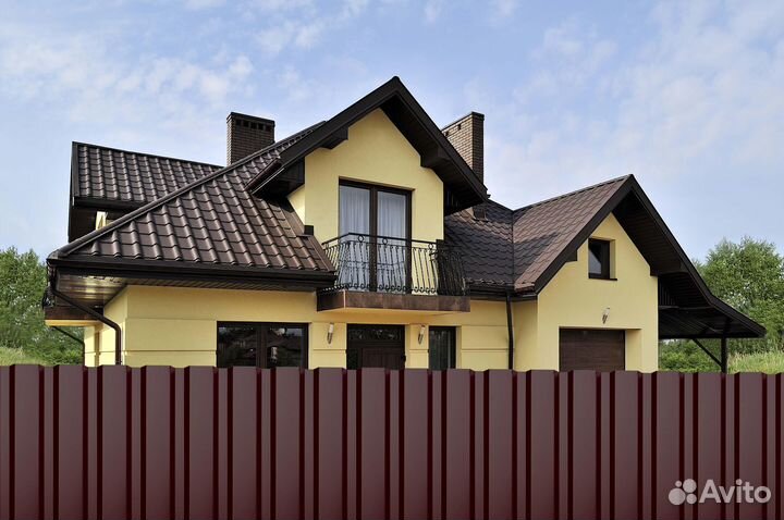 Металлочерепица, замер/расчет/доставка