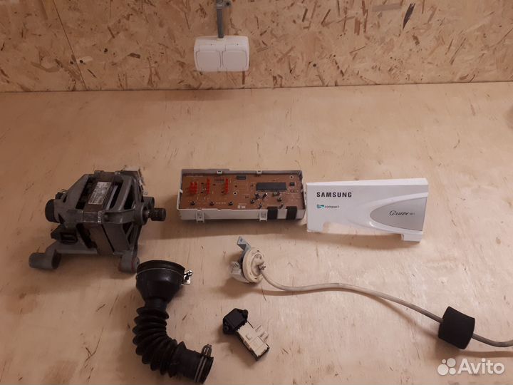 Запчасти для стиральной машины samsung S821