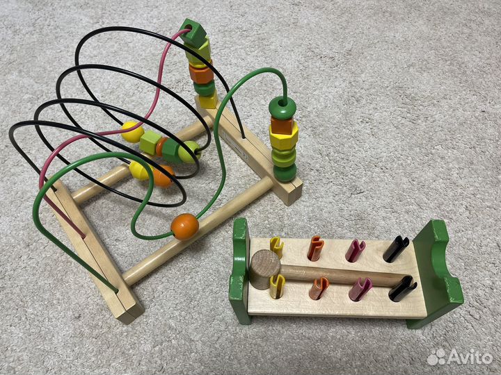 Лабиринт IKEA Мула, молоток-стучалка Икеа, юла