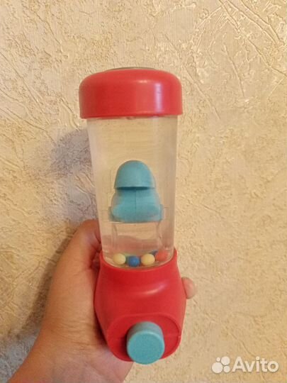 Советская игрушка бегемотик