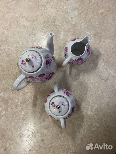 Фарфоровый сервиз лфз Пионы