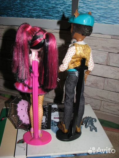 Монстер хай Клод и Дракула Draculaura & Clawd Wolf