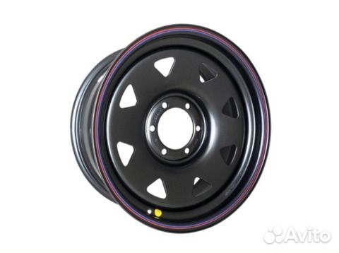 ORW диск стальной 6x139.7 8х18 ET+15 d110 черный