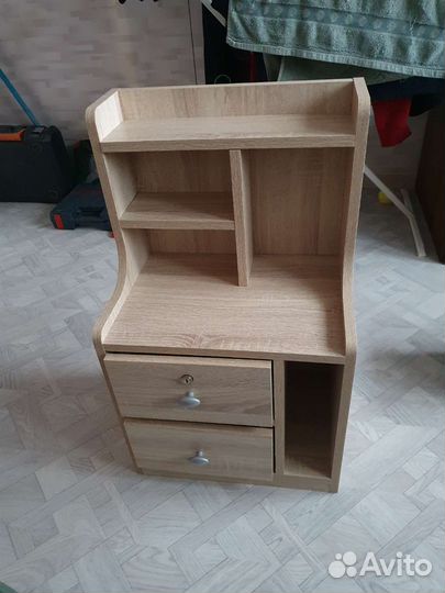 Тумбочка прикроватная белая