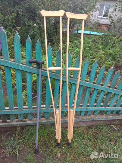 Костыли и трость