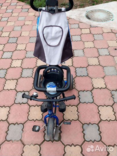 Детский трехколесный велосипед бу