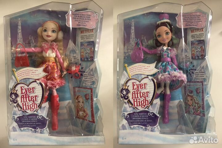 Ever After High куклы Эпл и Мэделин новые