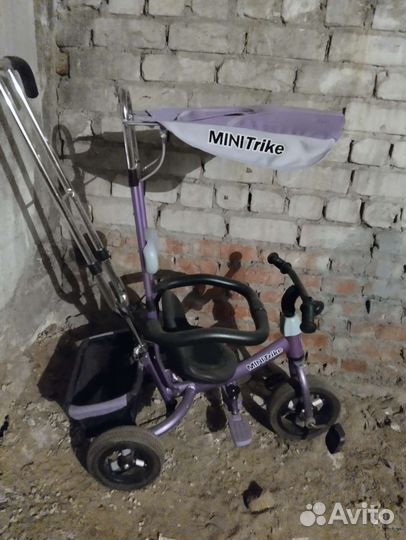 Детский трехколесный велосипед