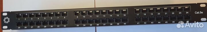 Патч-панель 48 портов 1U 5bites PPU55-06