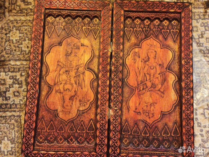 Нарды ручной работы. Натуральное дерево