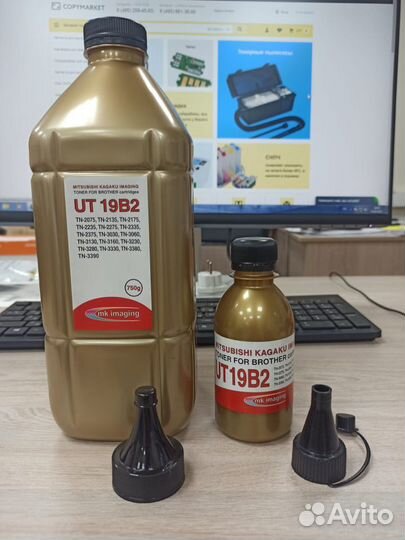 Тонер mitsubishi тип UT19B2 для brother