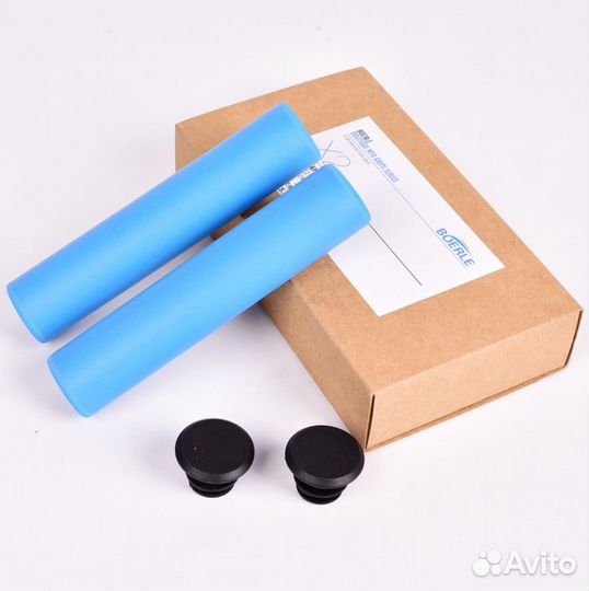 Грипсы 125мм honsun PRO HP2201 Голубые