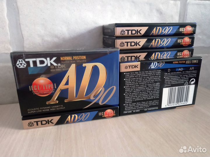 Аудиокассета TDK AD 90/120