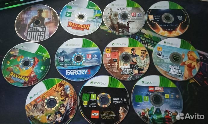 Продам диски на xbox 360