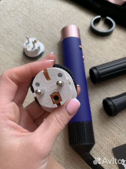 Dyson Airwrap Complete Long HS05 Синий/Розовый