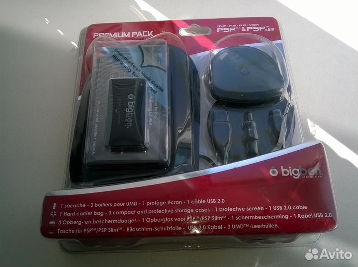 Bigben комплект Premium Pack для Sony PSP/PSP Slim