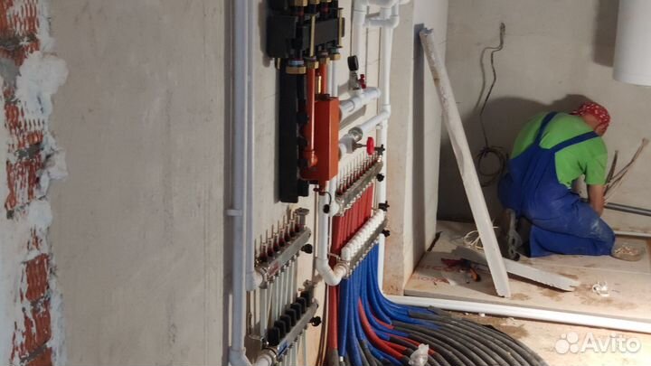 Услуги сантехника -монтаж отопления, водоснабжения