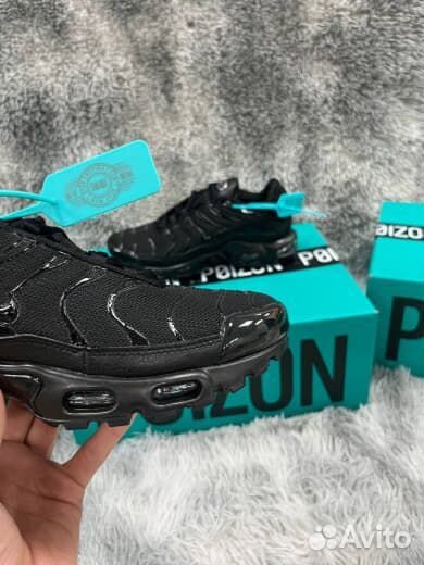 Nike Air Max Tn Plus Black Черные Оригинал Poizon