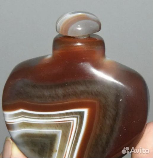 Флакон для духов и масел, камень