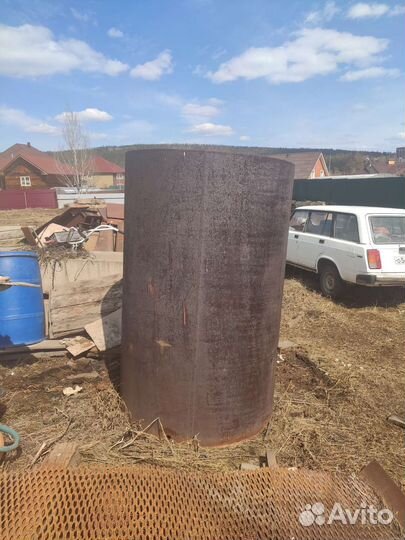 Бочка металлическая, 2 куба