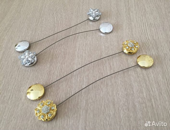 Магнитные подхваты для штор (новые)