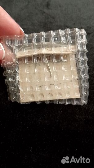 Винтажные серьги новые Кисловодский фарфор