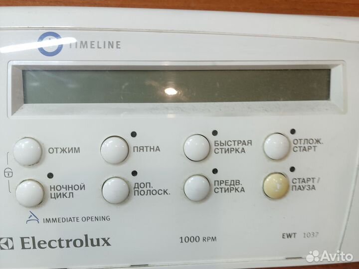 Плата индикации Electrolux EWT 1037