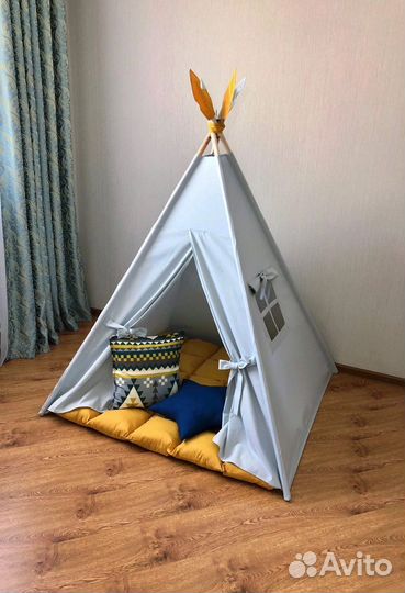 Детская палатка вигвам комплект новый