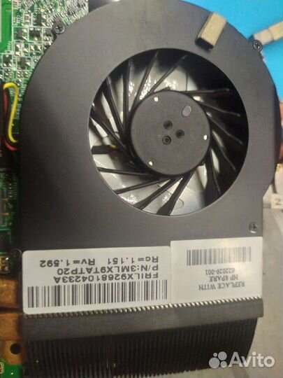 Ноутбук hp pavilion g6-3060er на запчасти